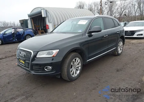 2015 Audi Q5 2.0T Premium из США, поврежденный, VIN WA1CFAFP7FA102396